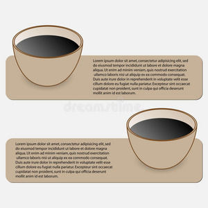 信息图形风格咖啡