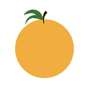 橙汁液甜水果图标