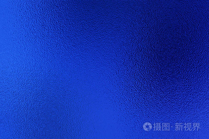 蓝色箔纹理背景