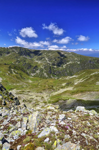 美丽的风景在高山