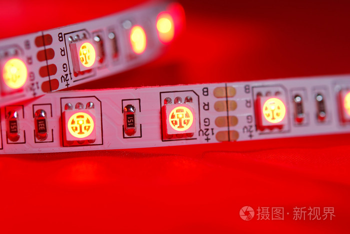 红色 led 的地带