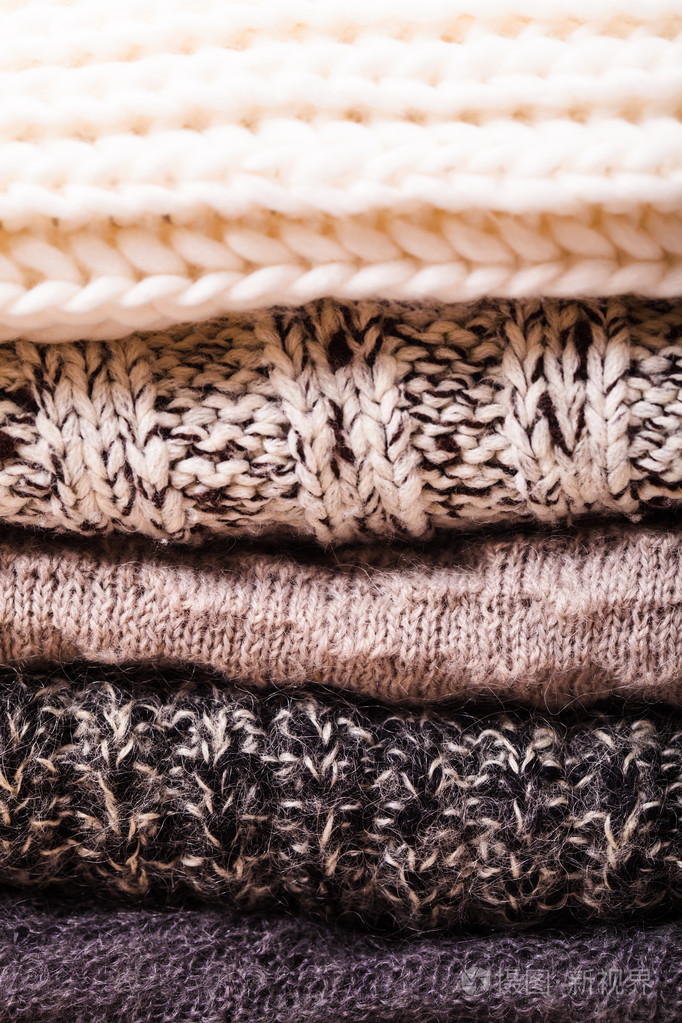 毛料衣服的集合