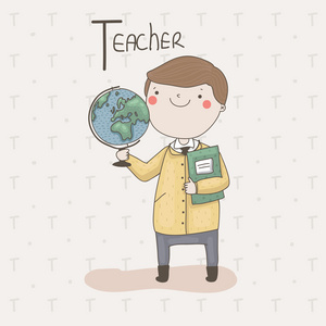 老师站在全球范围内图片