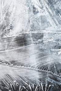 作为纹理或背景的冰的详细背景纹理