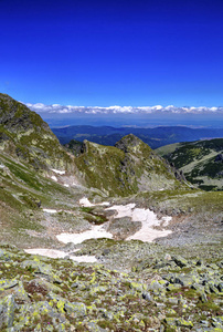 美丽的风景在高山