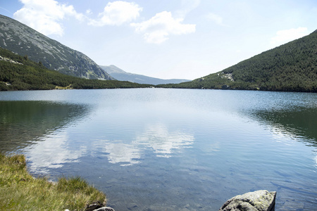 自然景观湖山景