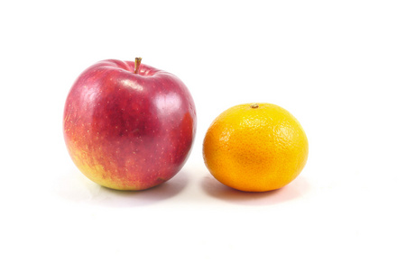 苹果和桔子图片-苹果和桔子素材-苹果和桔子插画-摄图新视界