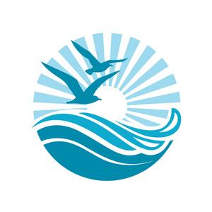 海洋标志设计照片