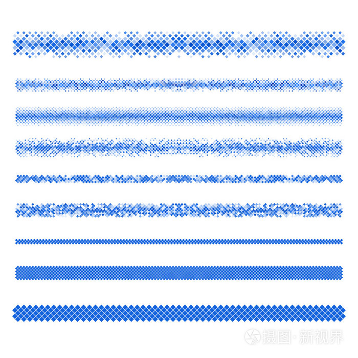 设计元素-像素文本分隔线设置