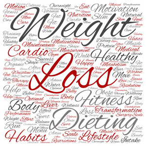 重量损失健康节食