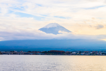 富士山的美景