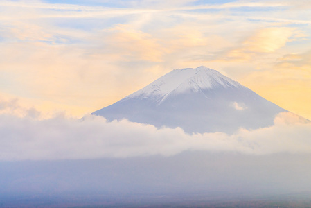 富士山的美景