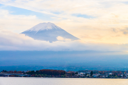 富士山的美景