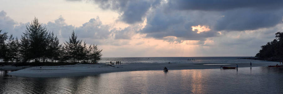 泰国 Kood 岛海滩日落