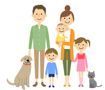 关系好我的家庭关系很好照片