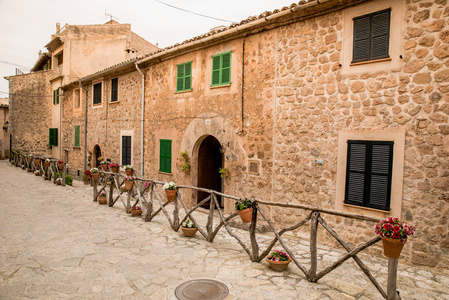 Valldemossa西班牙马略卡岛风景秀丽的老山村