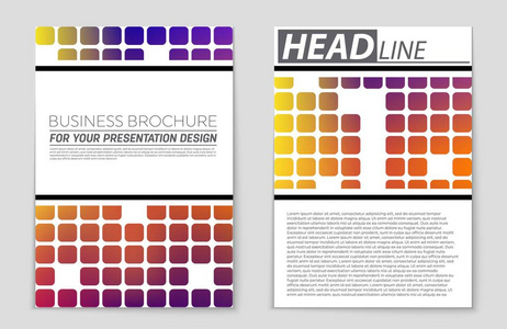 抽象矢量布局背景集。艺术模板设计 列表 页面 样机宣传册主题样式 横幅 想法 封面 小册子 打印 传单，书，空