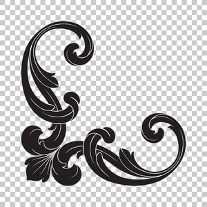 分离角装饰照片