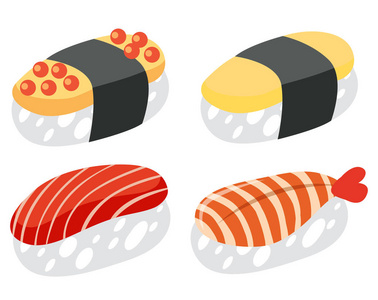 一套日本寿司插图