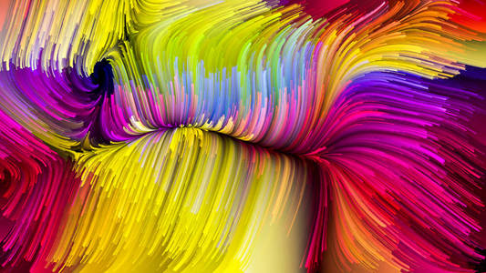 运动系列中的颜色.