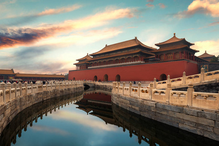 中国北京紫禁城。故宫是一座宫殿 com