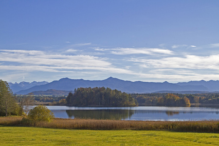 在巴伐利亚湖 Ostersee