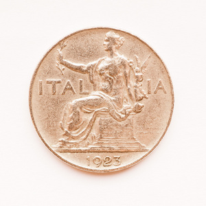 古老的意大利硬币年份