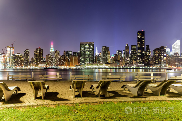 美国纽约市皇后区的视图