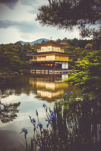 日本京都金阁寺金寺阁