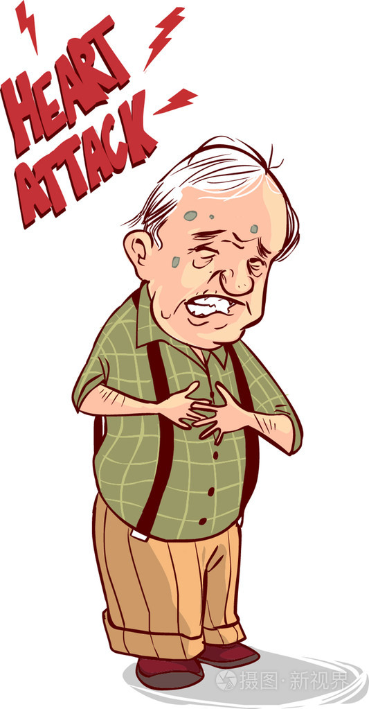 矢量图的心脏病发作插画-正版商用图片0pbhtx-摄图新视界