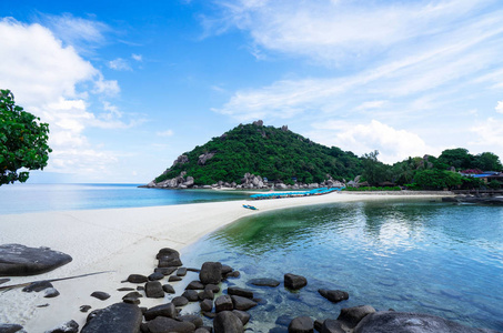 美丽的海岛南园海岛, 泰国, 夏天假期