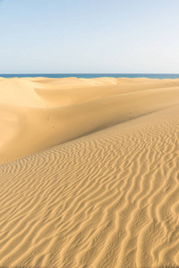 西班牙大加那利岛沙丘沙漠