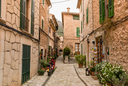 Valldemossa西班牙马略卡岛风景秀丽的老山村