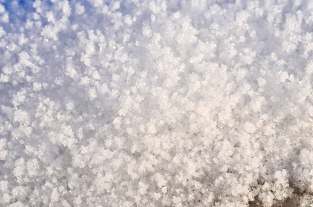 具有复制空间的雪花纹理