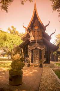 Baandam 博物馆，泰国
