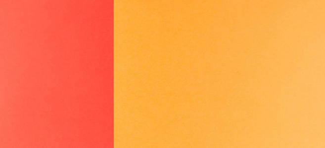 红色和橙色纸张背景的两个色调