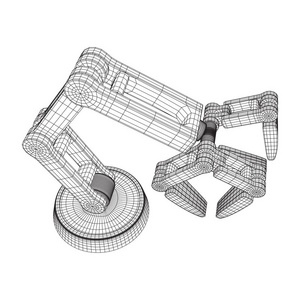 机器人手臂矢量