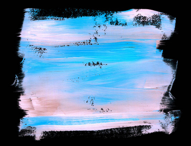 扫描的水粉纹理图片