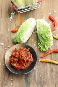 泡菜白菜韩国食品