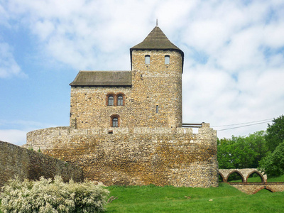 Bedzin 城堡石头城堡在波兰