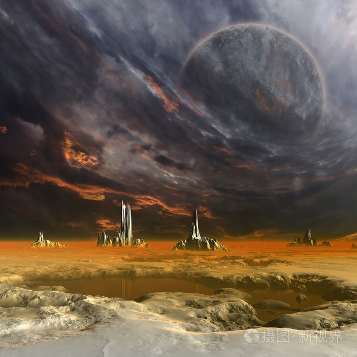 外星人的星球-梦幻景色