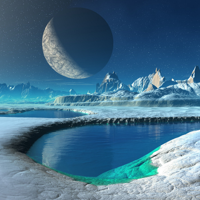 外星人的星球梦幻景色