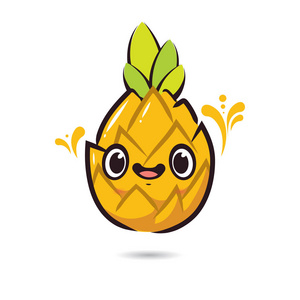 菠萝设计图片