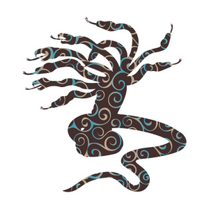 古代神话绘画中的水纹 古代神话绘画中的水纹素材图片 古代神话绘画中的水纹图片素材下载 摄图新视界