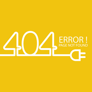 错误的电线抽象背景 404 连接错误照片