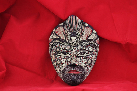 来自巴厘岛的印尼部落面具