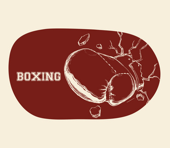 拳击图标设计