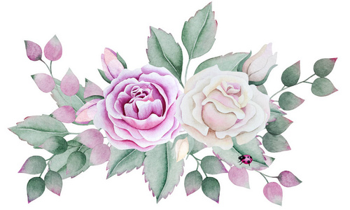 一束玫瑰花图片-一束玫瑰花素材-一束玫瑰花插画-摄图新视界