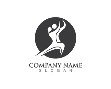 舞蹈logo标志设计图片大全