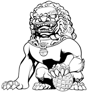 狮子怪物图片-狮子怪物素材-狮子怪物插画-摄图新视界